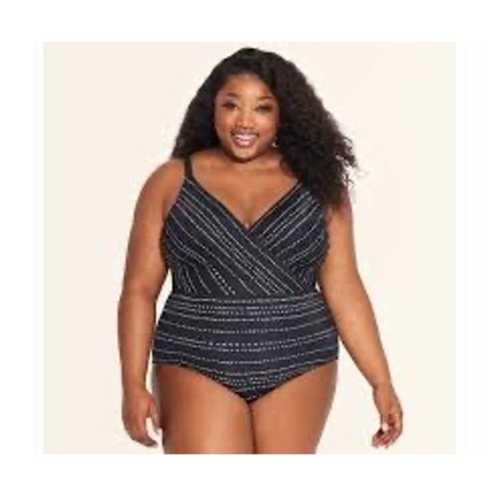 NWOT Dreamsuit by Miraclesuit | One Piece Swimsuit Plus Size 20W Slimming Wrap